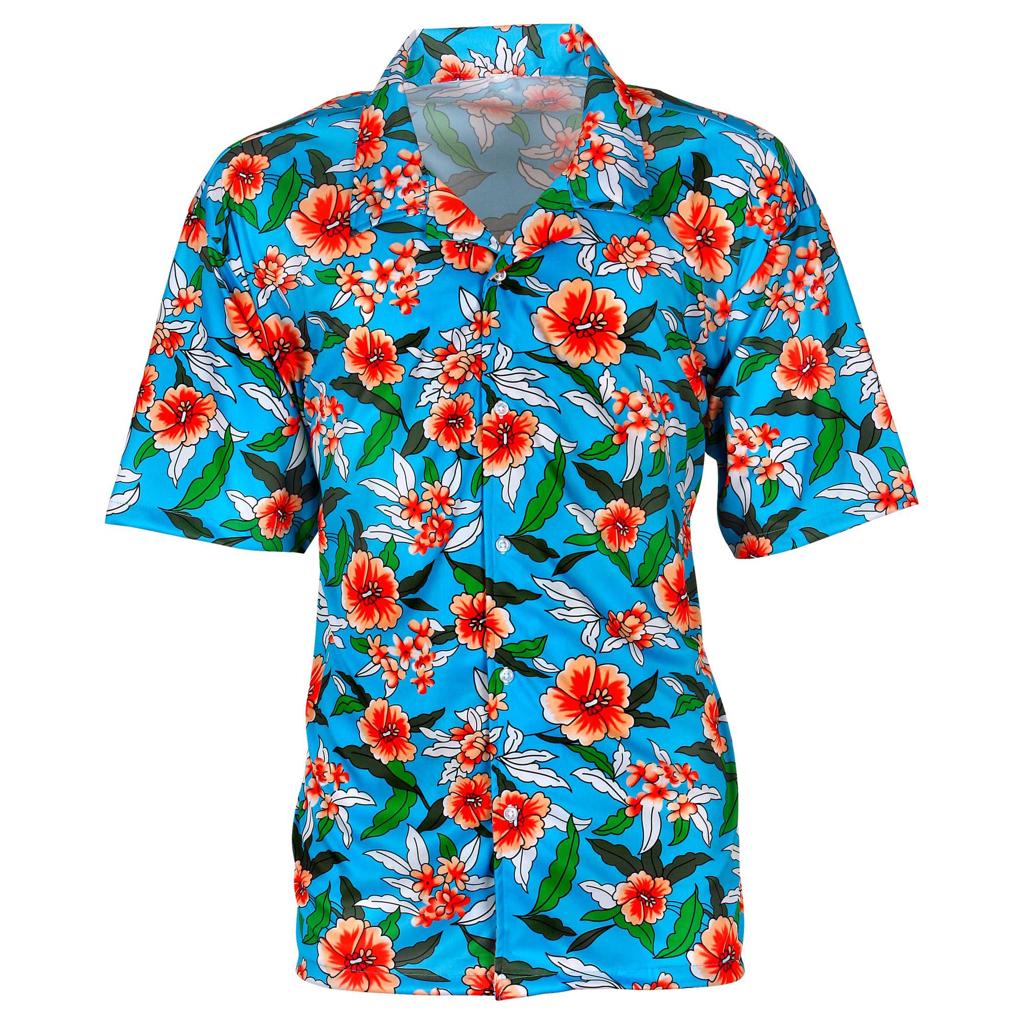 Widmann - Men's Hawaiian shirt, colourful, floral shirt, beach party, fancy dress costumes, carnival, XXL - Image 4
