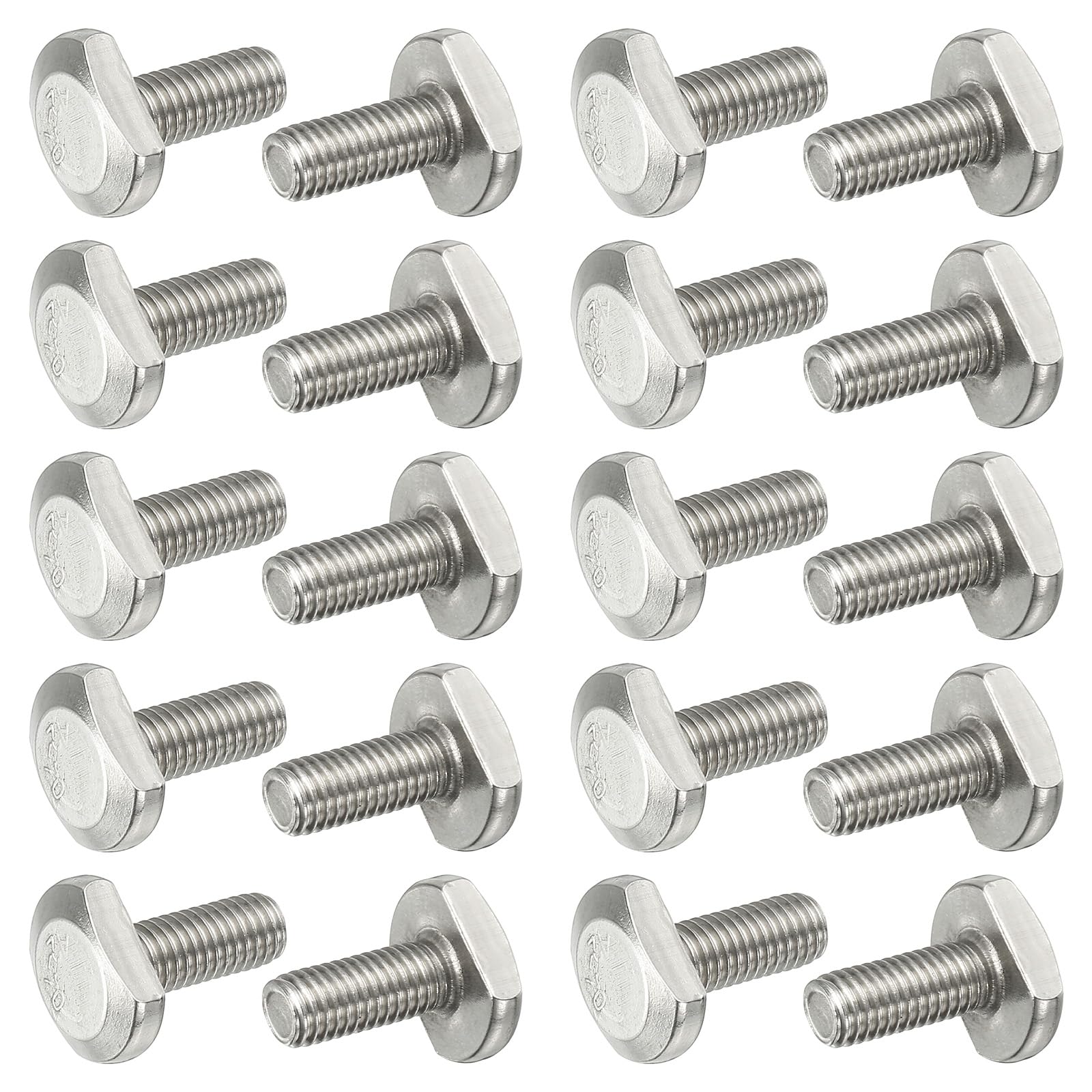 PATIKIL M8 x 20 mm T Slot Bolts