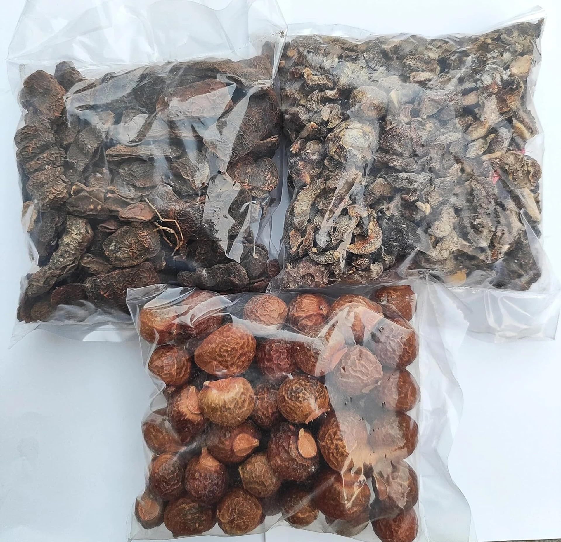 Amla Reetha Shikakai Combo Raw Natural Herbal Hair Wash for Hair Growth (Combo Of 300gram) |Aritha|Reetha|Ritha|-image-49