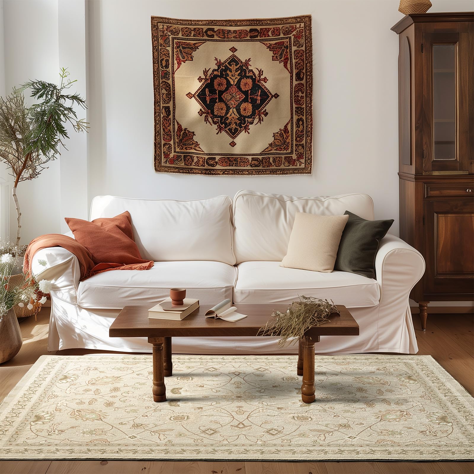 EVERGRACE Floral Rug