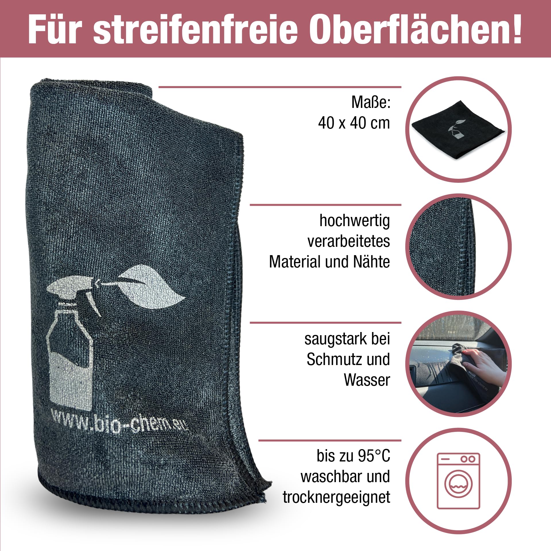 bio-chem Polsterreiniger Konzentrat 3x 500ml