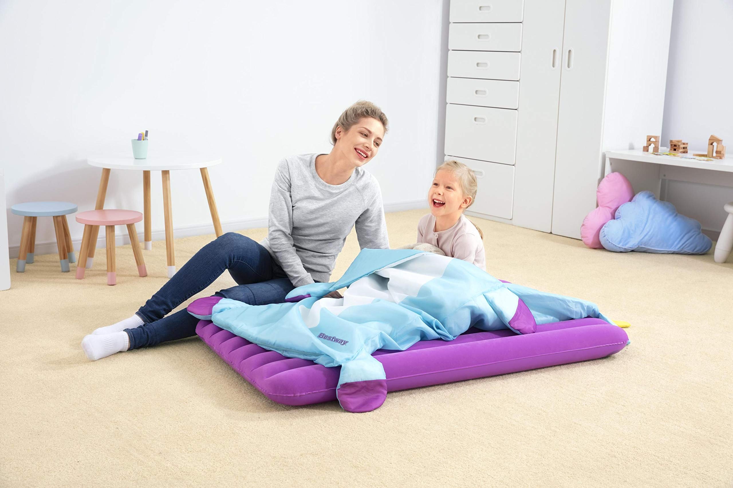 Bestway Adventurchasers™ - Set de Dormir para niños, diseño de Unicornio, 158 x 66 cm