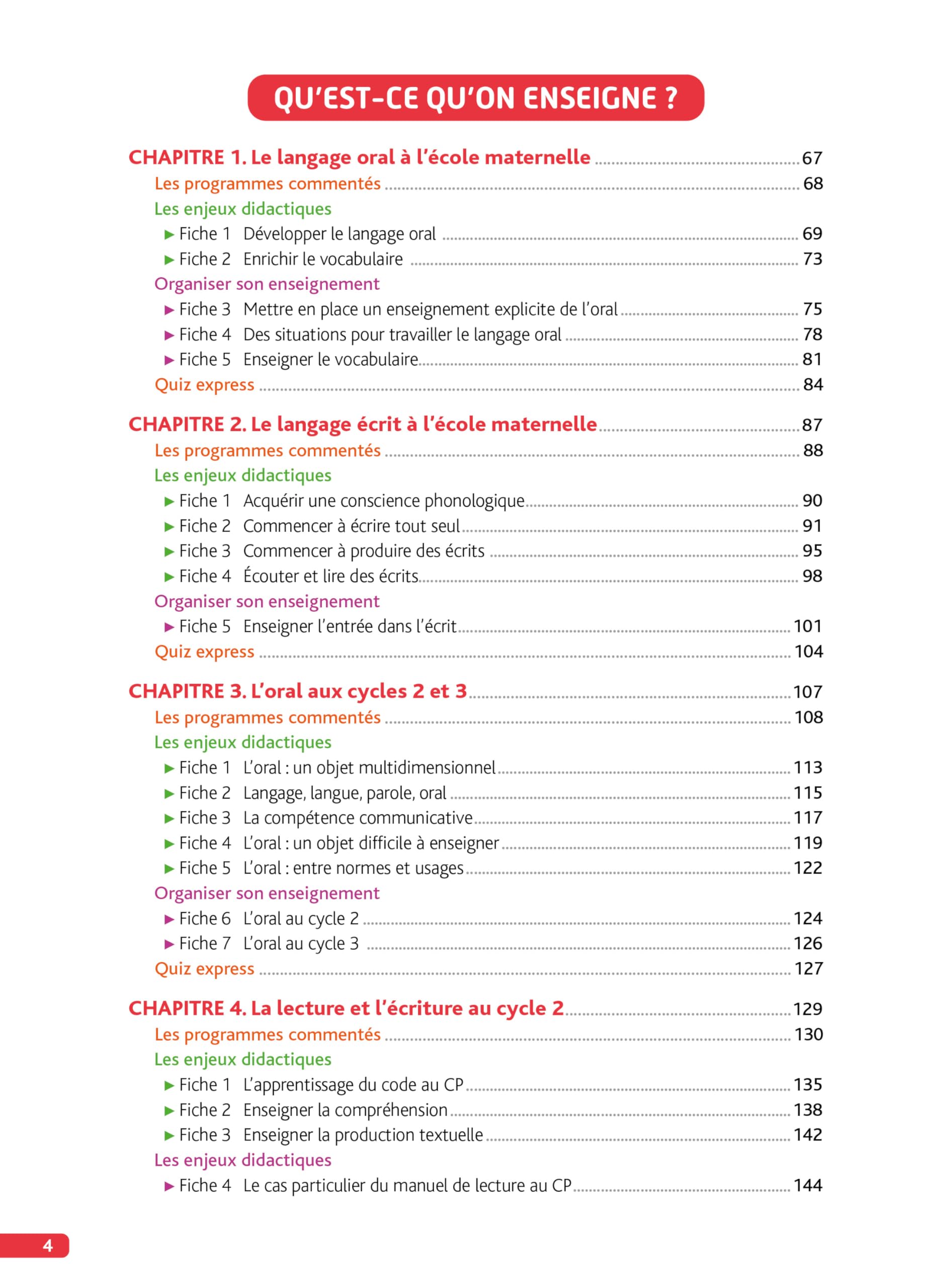 Objectif CRPE 2026-2027 - Français - La leçon - épreuve orale d'admission
