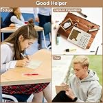 ZCZN 12 Pack Mini Blank Notebook, Jounural Kraft Notebooks, 30 Sheets/60 Pages, 3.5 * 5.5 Inches Notebooks Bulk, Diary, Subject, Memo Notebooks for Work, School, Office (12)