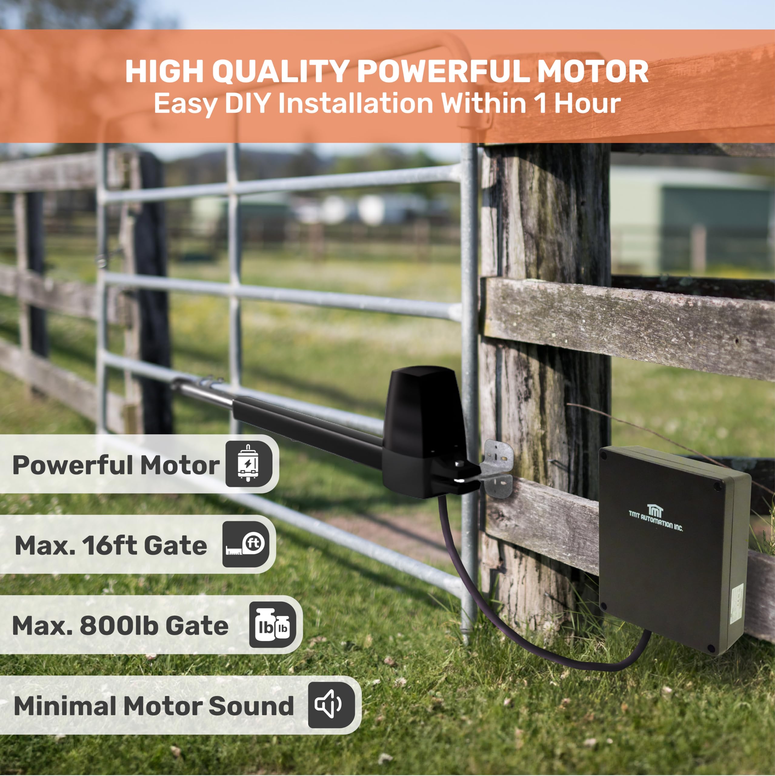 Automatic Farm Gate Openers For Driveways