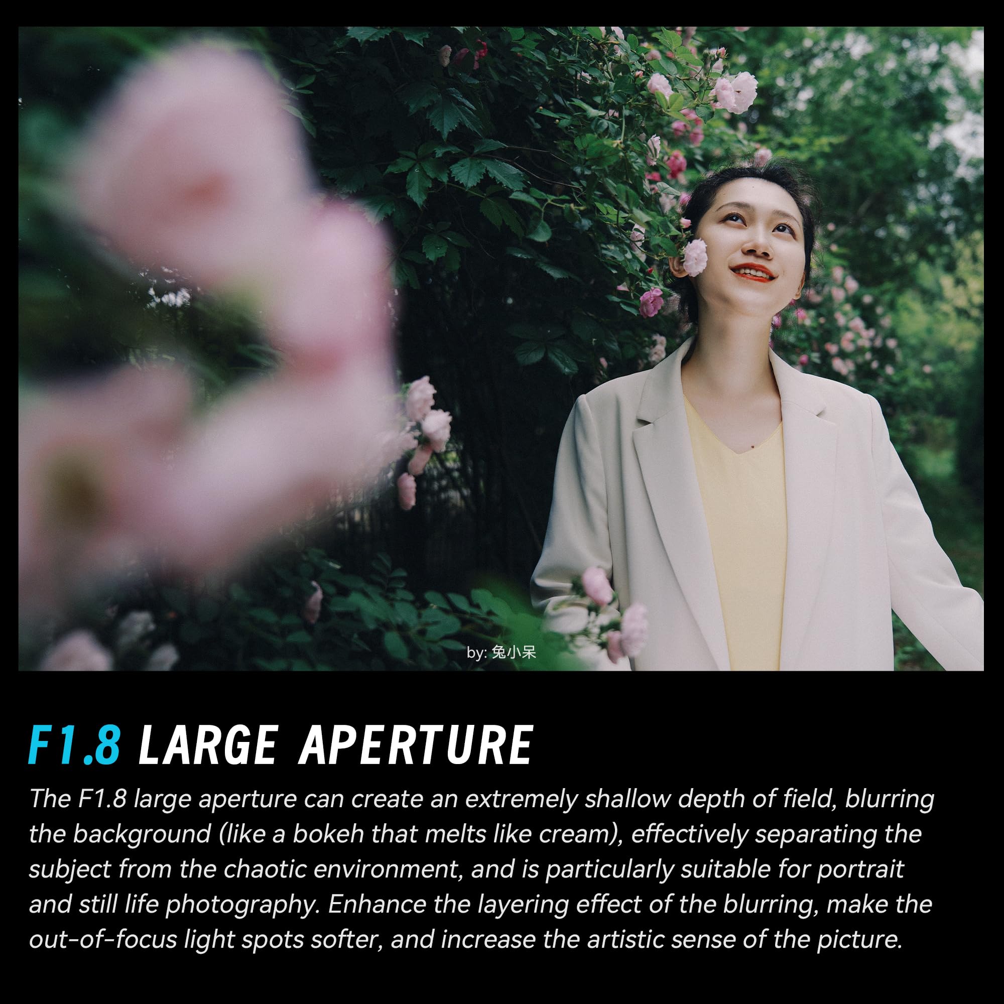Objectif Plein Format 7artisans autofocus 24 mm f/1.8 avec Grande Ouverture de f/1.8 et Mise au Point Automatique/Manuelle Compatible avec Les Leica/Panasonic S1,DC-S1,S5 et DC-S5, LUMIX S9 Sigma L
