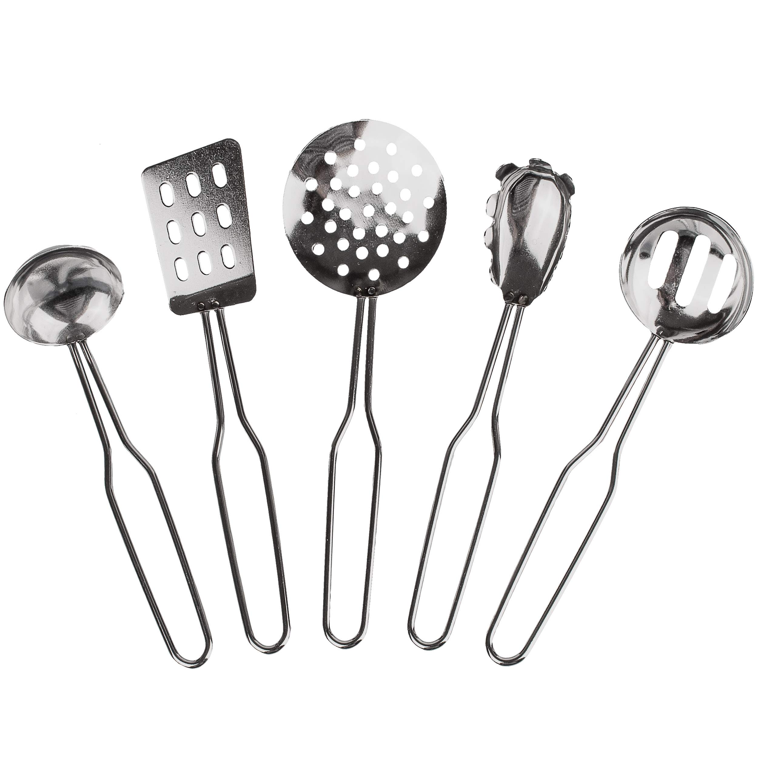 alles-meine.de GmbH Puppenküche - Geschirr & Zubehör Verschiedene Modelle wählbar 11 TLG. großes Set Kochset & Topfset - Puppengeschirr/Kochtopfset - Erdbeere - inkl. NAM..