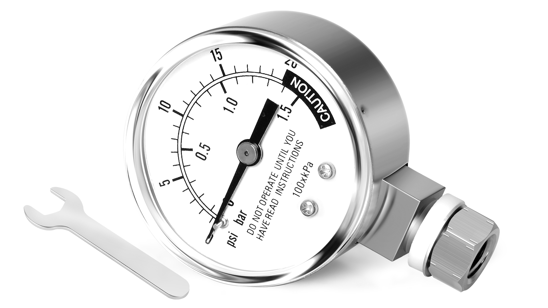 Medidor de presión para olla con dial de 2" MEANLIN miniatura 7