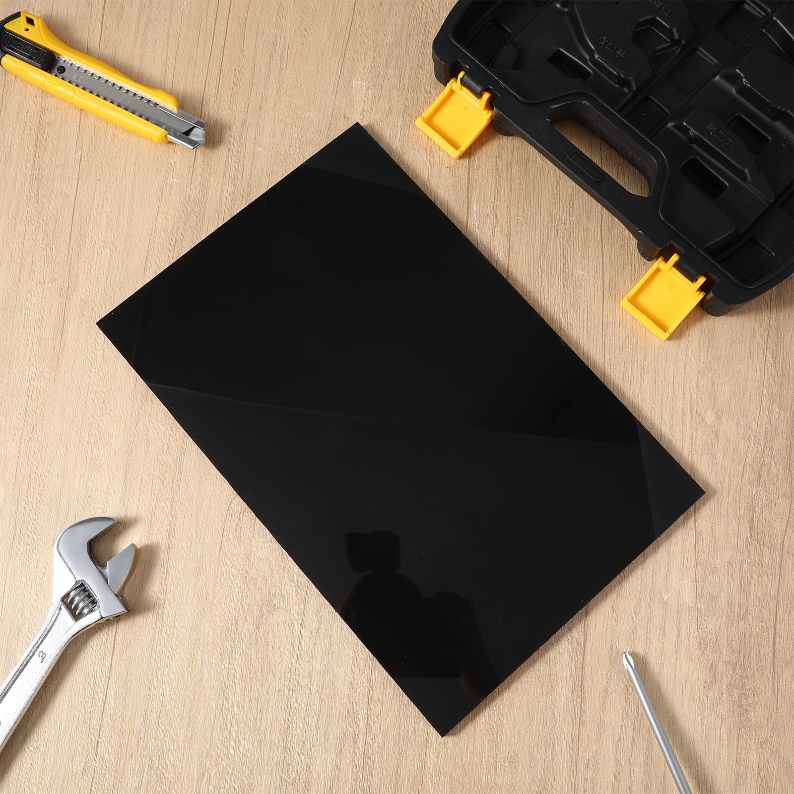 HDPE Plastic Sheets - 4 Pack, 8x12" -7