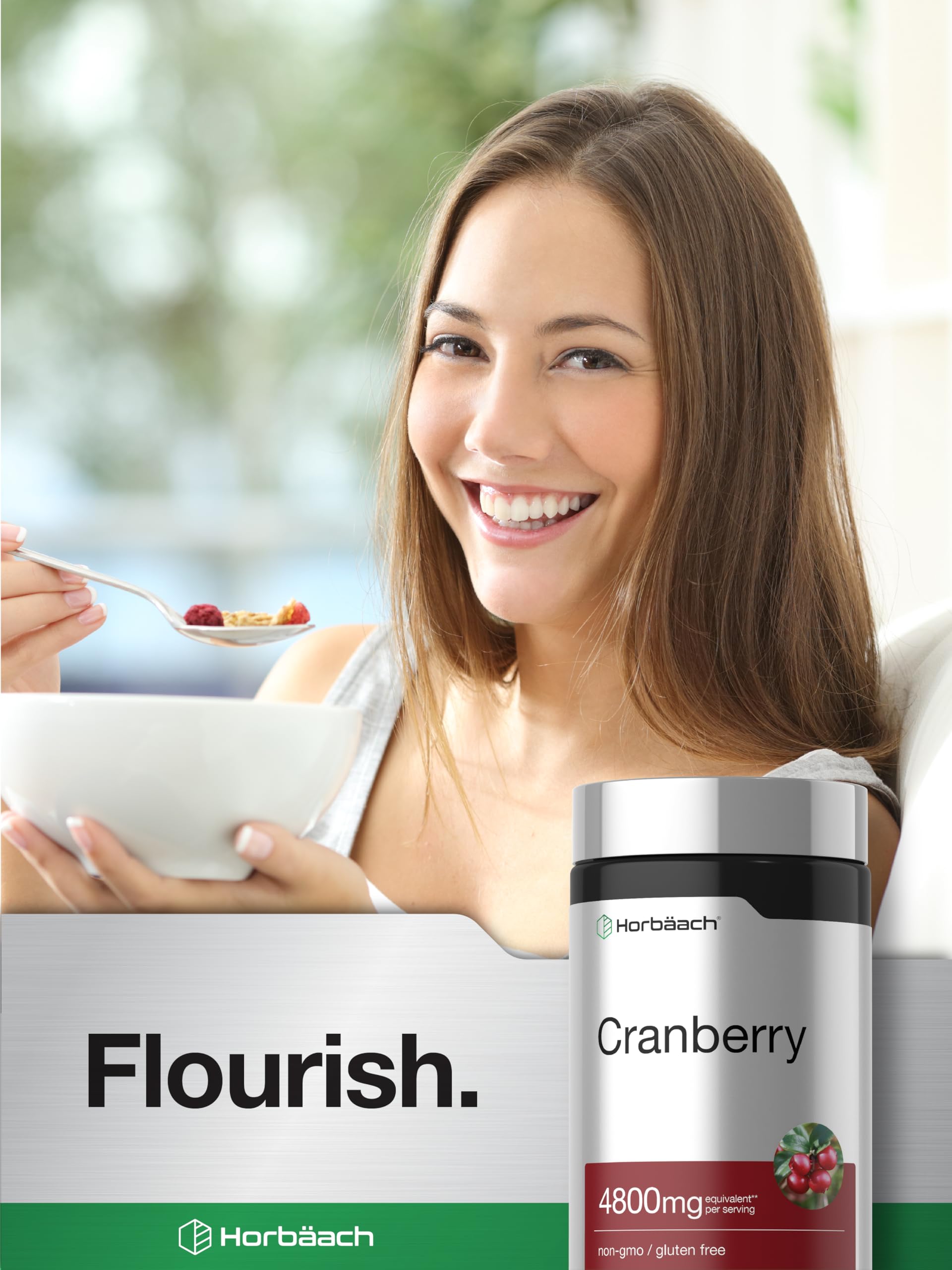 Horbäach Cranberry Pills | 300 Softgels | Non-GMO, Gluten Free Supplement — Amazon image 6