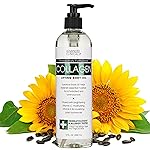 Advanced Clinicals Hydrating Collagen Oil For Body & After Shower | Visible Anti Aging Skincare Moisturizer Collagen Body Oils For Women & Men Helps Soften Appearance Of Crepey Skin, Large 12 Fl Oz