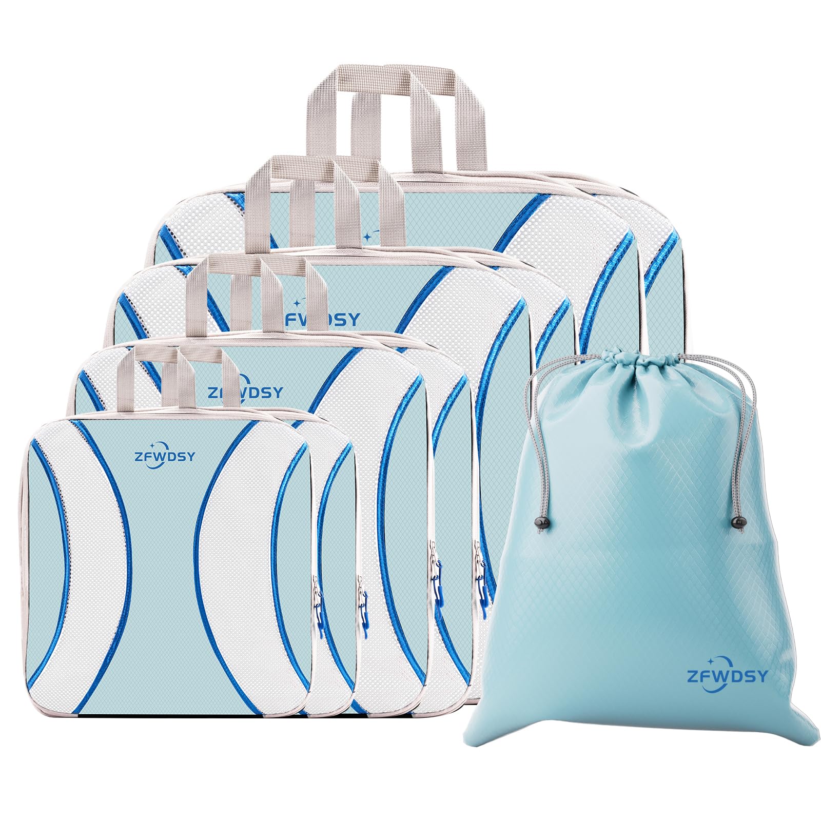 Cipway Compressie Verpakking Kubussen Set, Ultralight Uitbreidbare