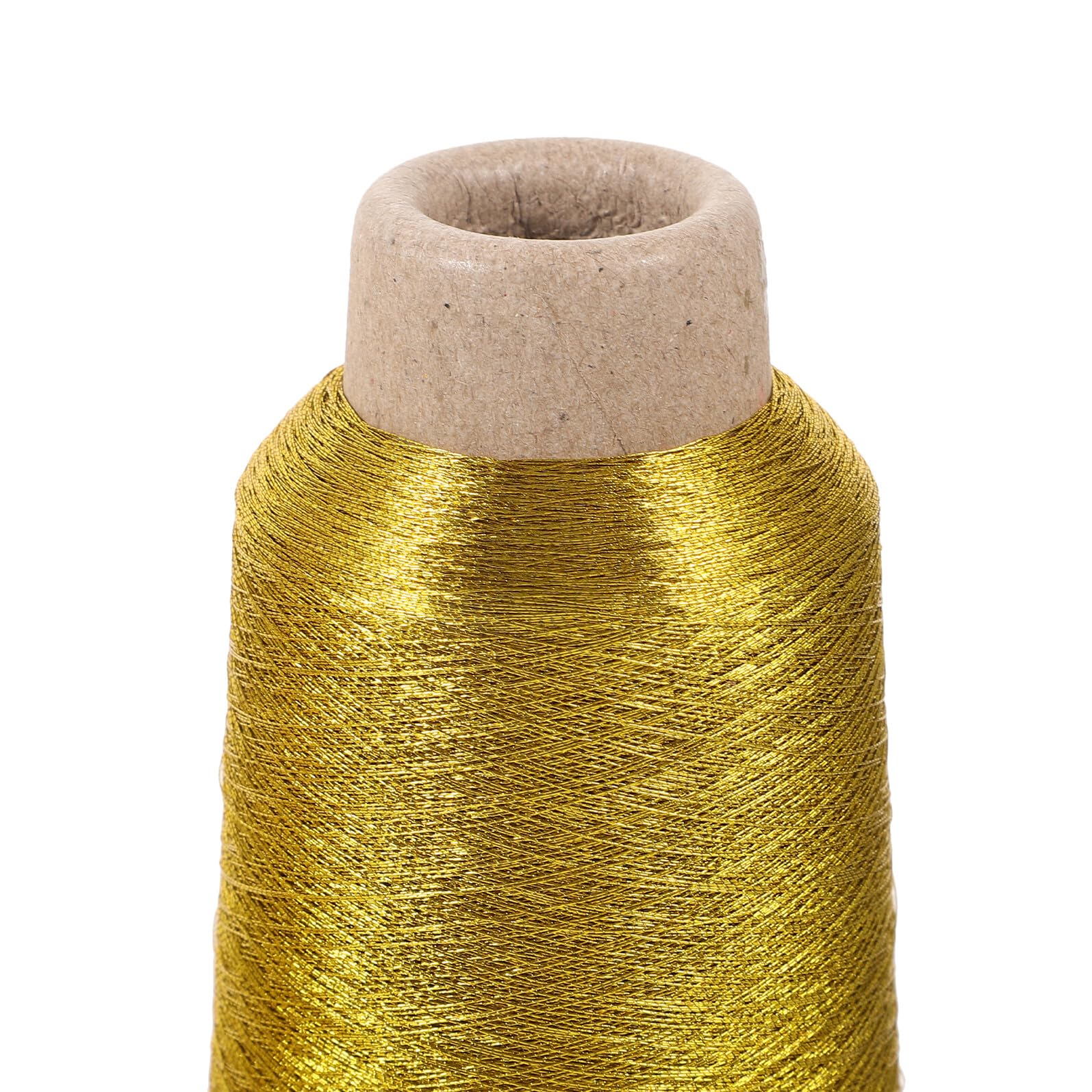 Housoutil Filo da Ricamo per Decorazioni D'interni e Principianti Dorato e Argentato 4 Pezzi di Filati Leggeri in Lana, Facile da Trasportare per Lavori Artigianali Diy
