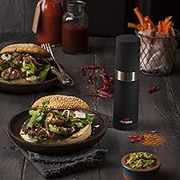 Vista 7 de Microplane Molino de chile: perfecto para moler chiles en escamas y condimentar alimentos