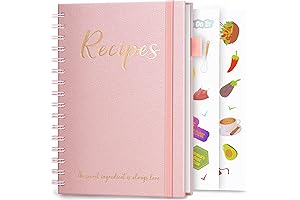 JUBTIC Recipe Book to Write in Your Own Recipes
