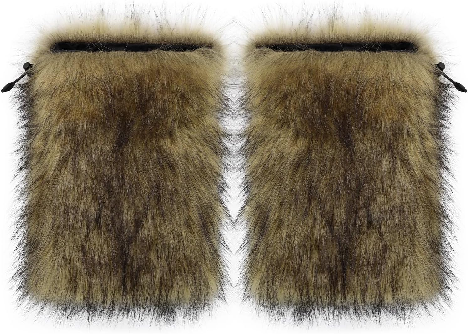 Furry Leg Warmers 1pair Fur Leg Warmers Furry Boot Cuffs Covers Winter Warm Costume Props