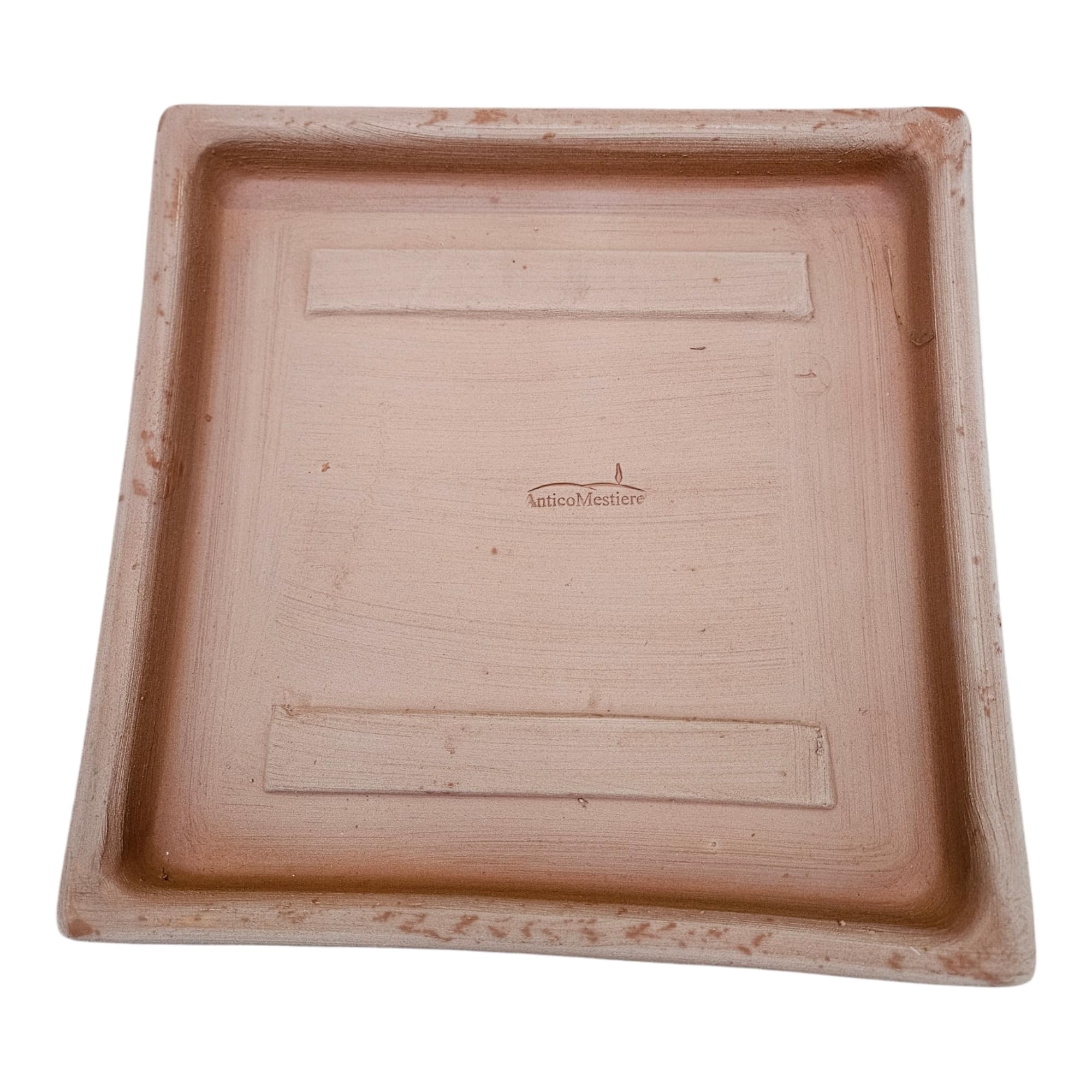 Soucoupe Carrée Elho Loft Urban 22cm - Pour Pots De Fleurs, Extérieur, Marron
