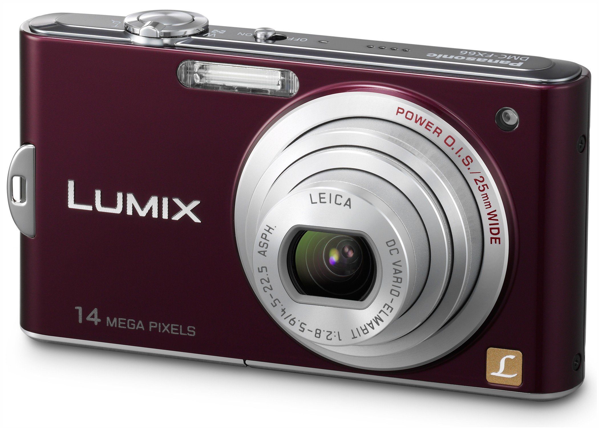 Panasonic Lumix DMC-FX 66 EG-K (14 megapixels 5 times opt. Zoom 