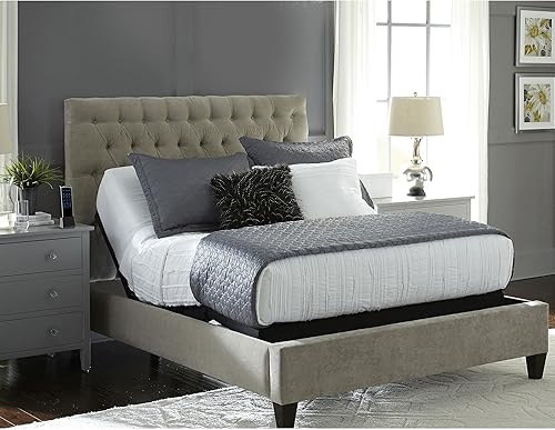 Miniatura 2 de Leggett &amp; Platt Prodigy 2.0 - Base de cama ajustable con sistema de retención de microgancho, acabado negro carbón, doble XL