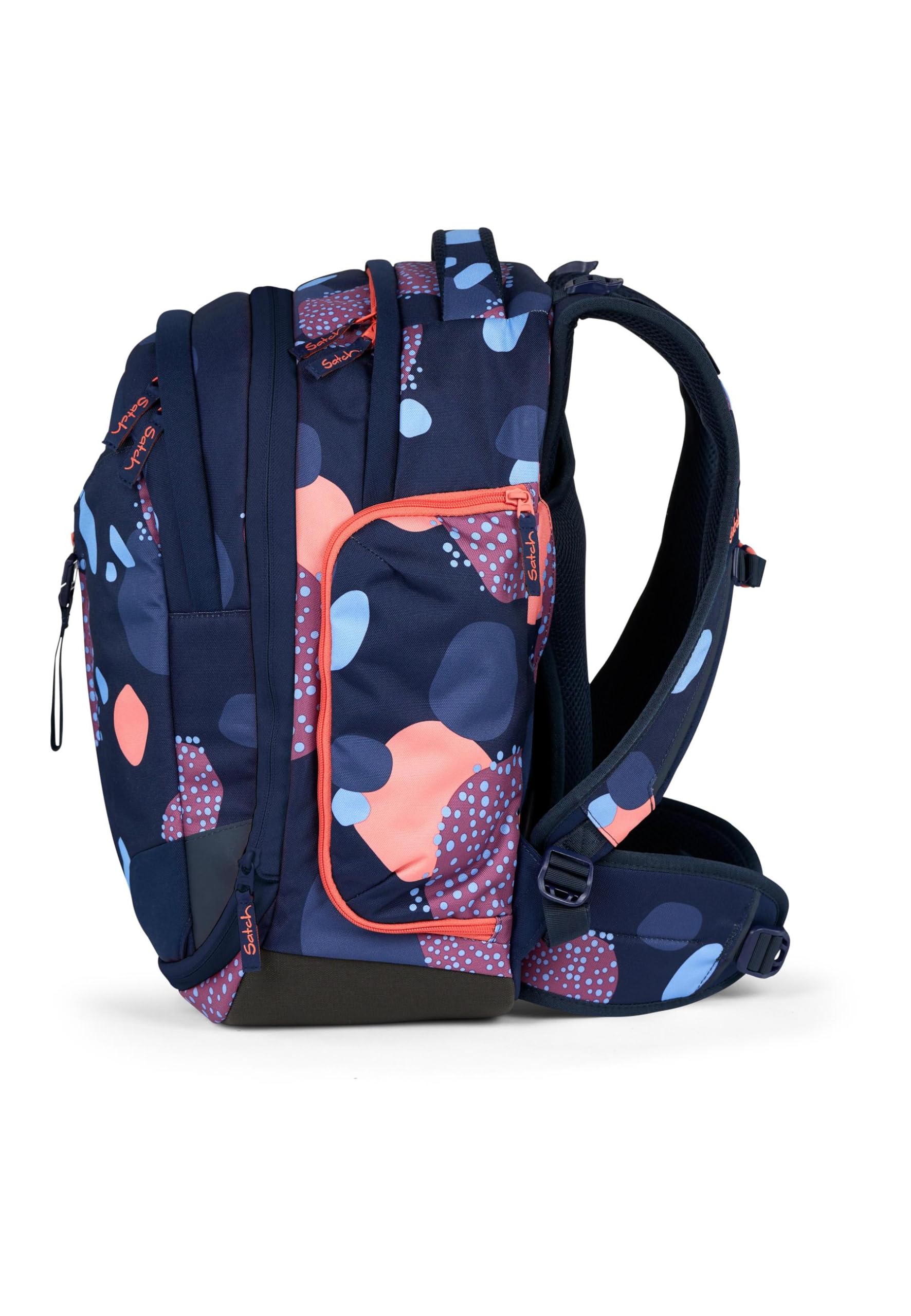 Satch Schulrucksack-Set Match Bundle Coral Reef - Dunkelblau | Ergonomisches 3-teiliges Set mit 35 L Stauraum, standfest und durchdachter Organisation für die 5. Klasse
