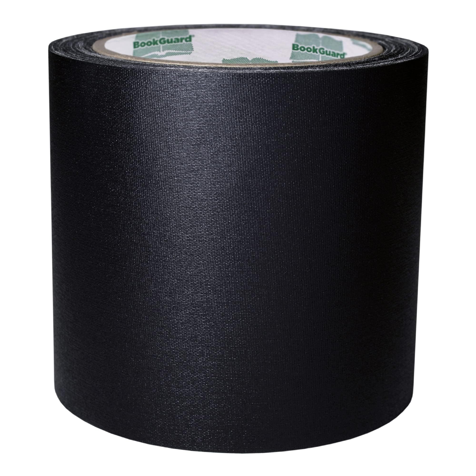 Bookguard (Black) - 10cm Black Coloured Premium-Cloth Book Binding Repair Tape 15 Yard Roll ( Brand)