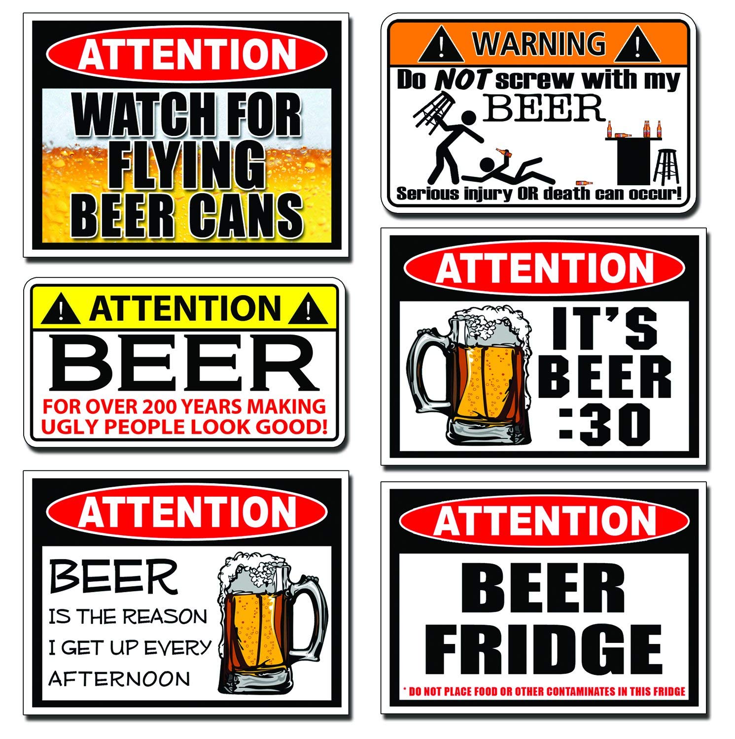 FUNNY NOTICE STICKER FOR TOOLBOX GARAGE WORKSHOP FORD HOLDEN BEER - Foto 5