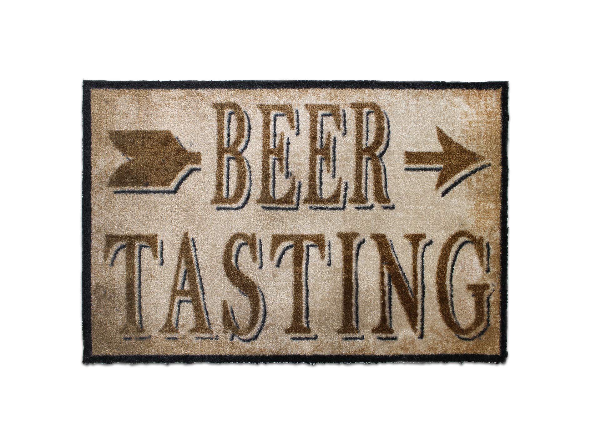 Bruce Starke Beer Tasting Brown Tipple Soft Washable Mat Beer Tasting