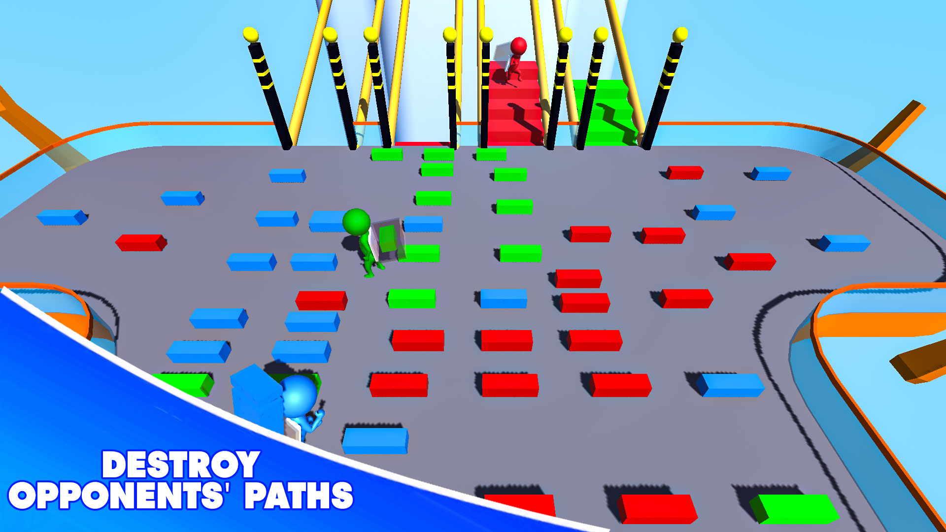Bridge Run Stack Race Master 3D: Color Block Stair Builder, Fun Rush ...