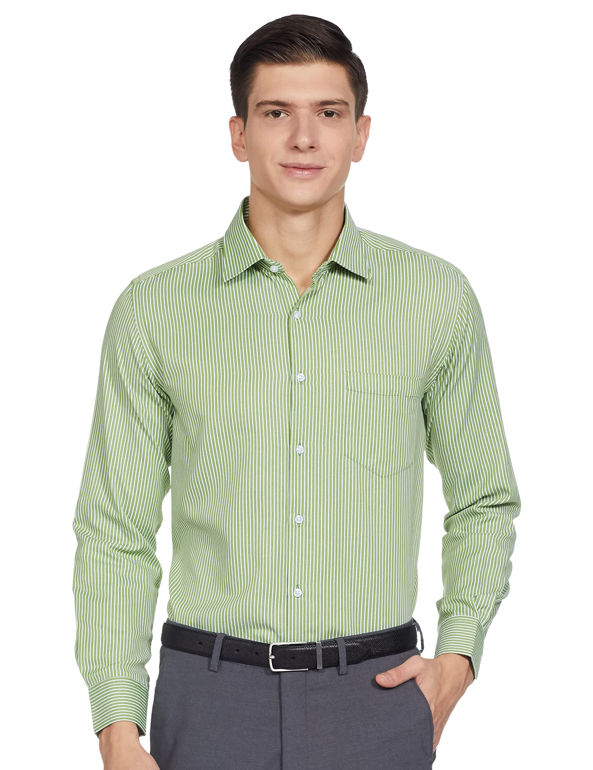 Mens DCMFF01RC09L38-3063D , Color: Green/White, Size: 40