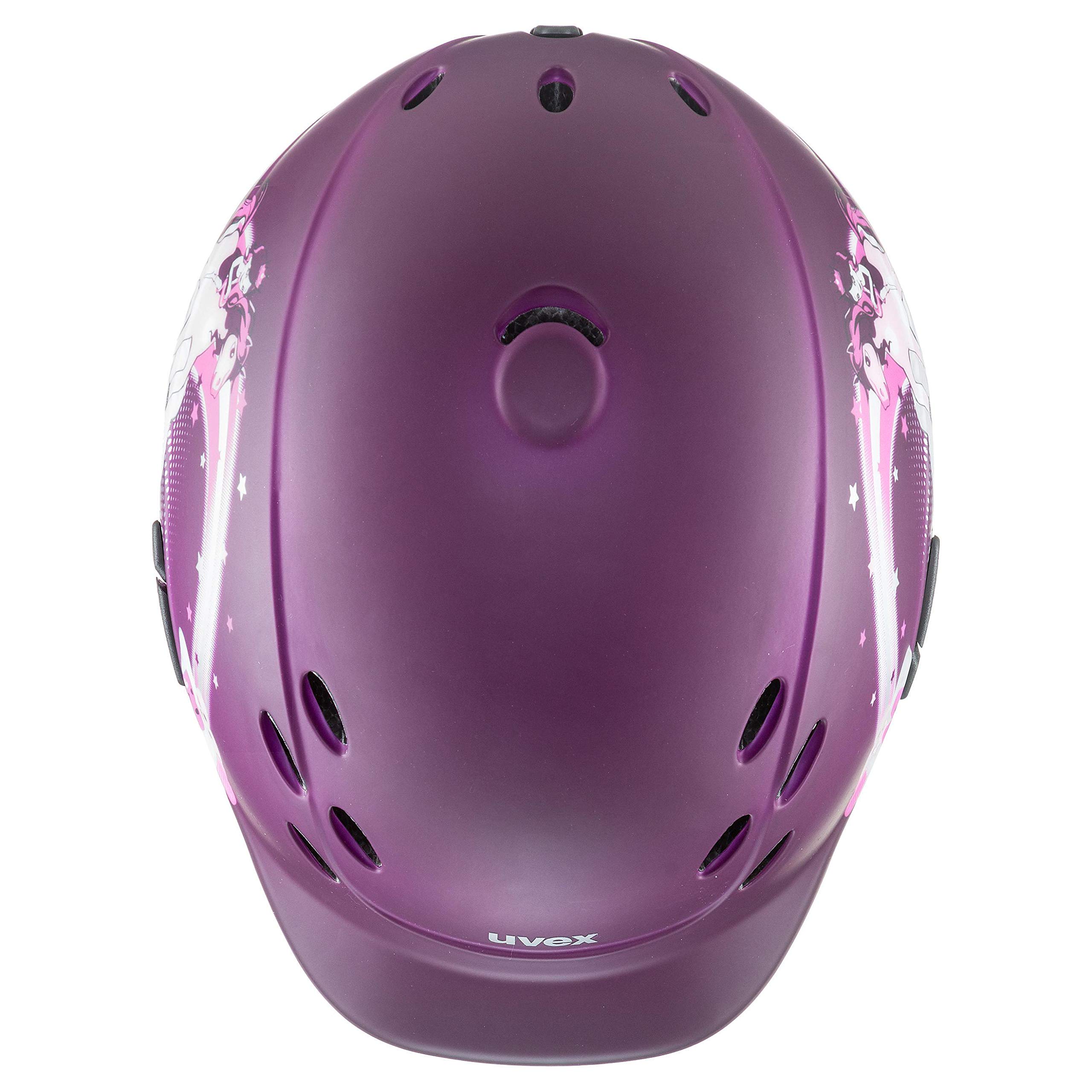Casco Da Equitazione Uvex Onyxx Unisex Bambini - Regolabile E Sicuro
