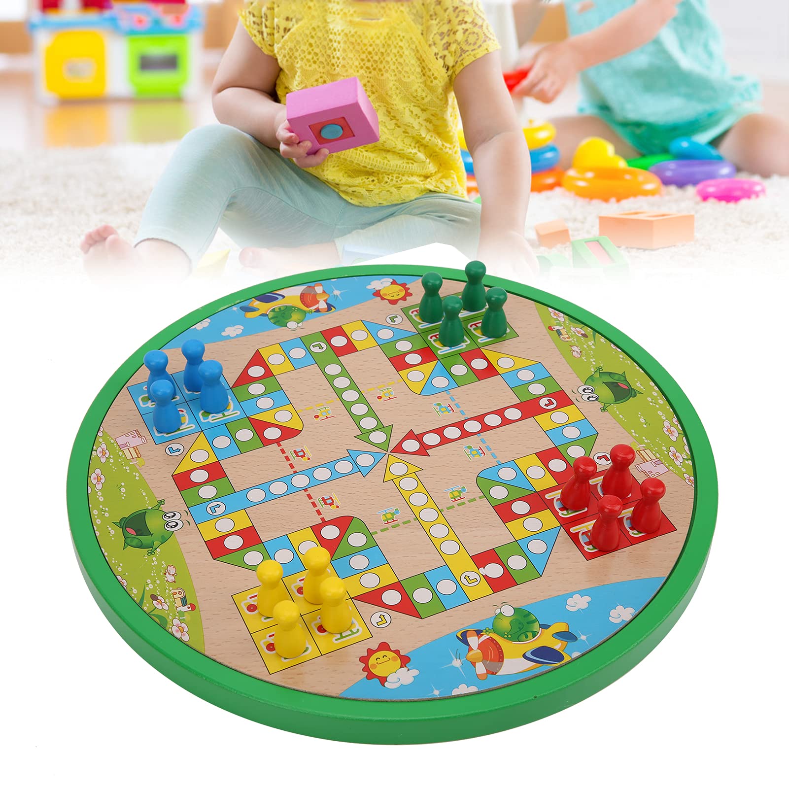 5 en 1 niños de Madera Inteligencia Multifuncional Sudoku Rompecabezas Juego de Mesa Juguete para niños