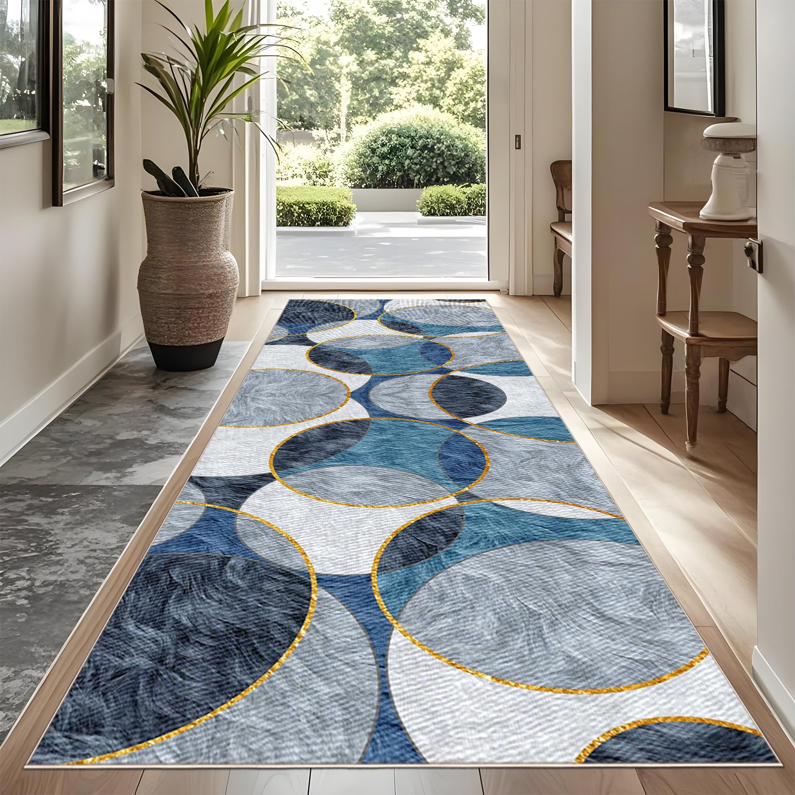 Tapis de cuisine antidérapant 120x250 cm sécurisé pour des sols protégés et élégants