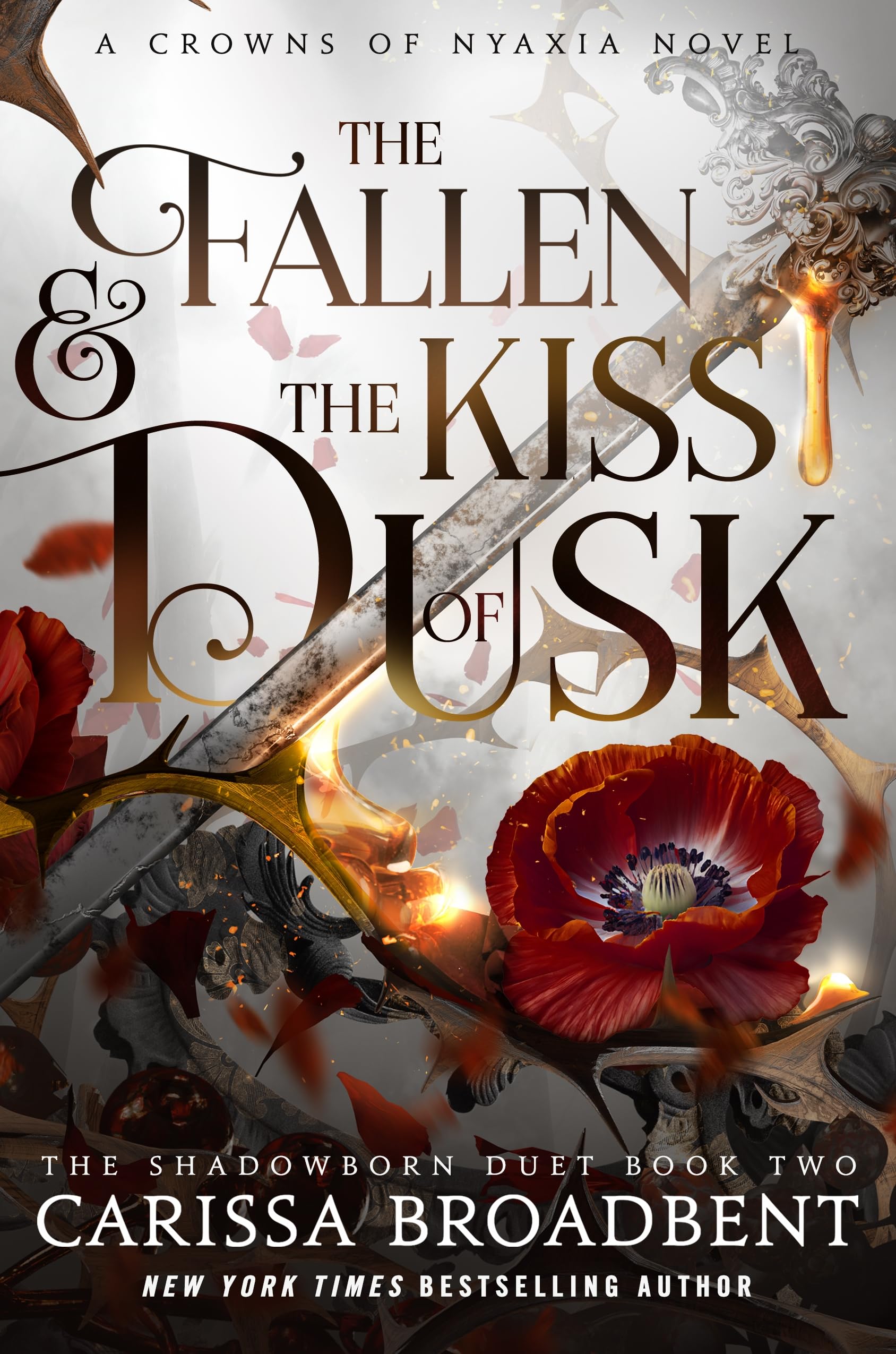 The Fallen & the Kiss of Dusk: The Shadowborn Duet, Book Two: 4 (The Crowns of Nyaxia)