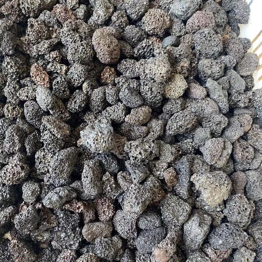Dekoracja domu, 50g/paczka naturalna porowata skała wulkaniczna oryginalny kamień geoda aromaterapia dyfuzor olejków eterycznych akwarium doniczka prezenty do dekoracji wnętrz