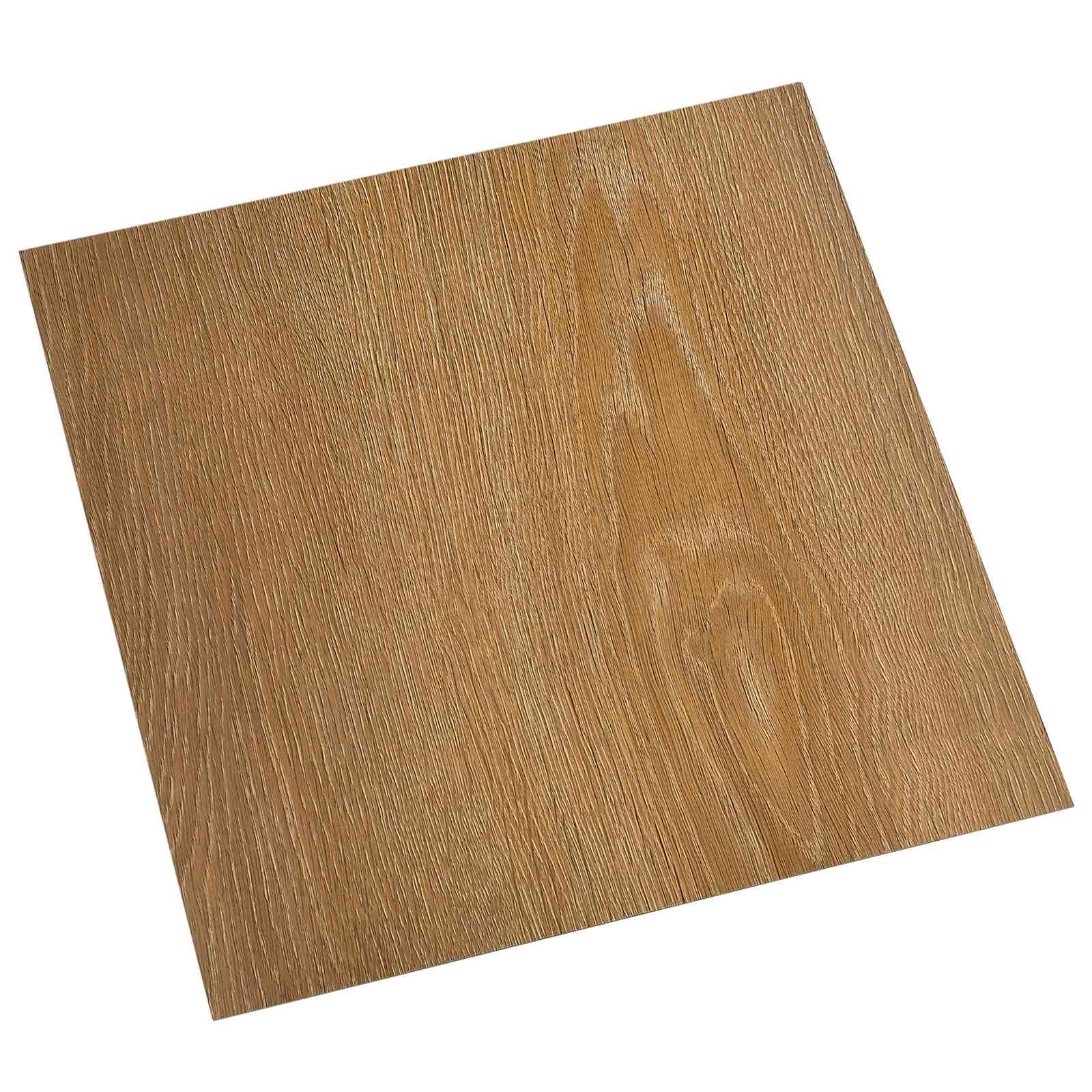 Planchas autoadhesivas de PVC de 30,5 x 30,5 cm, 20 unidades, aspecto de madera para salón, cocina, baño, pasillo, fácil instalación, fácil de limpiar, antideslizantes