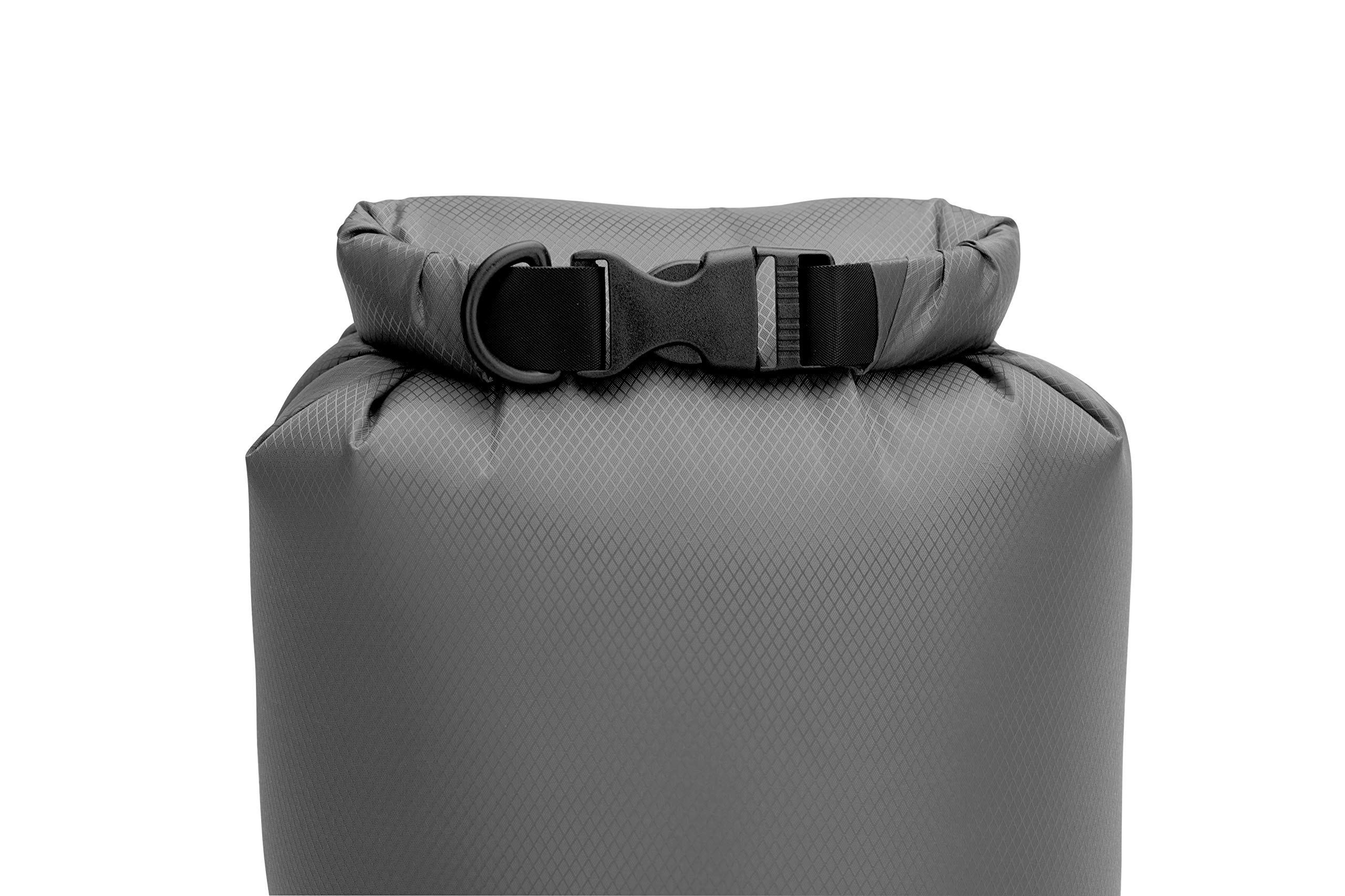 Wise Owl Outfitters Paquete de 3 bolsas impermeables ligeras y herméticas de 5L/10L/20L, bolsas secas pequeñas y grandes para kayak, playa, viajes, canotaje, senderismo