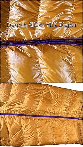 Miniatura 7 de Jolmo Lander Edredón ultraligero de plumón de ganso de 800 fp para mochileros, saco de dormir de plumón de ganso al aire libre, saco de dormir de