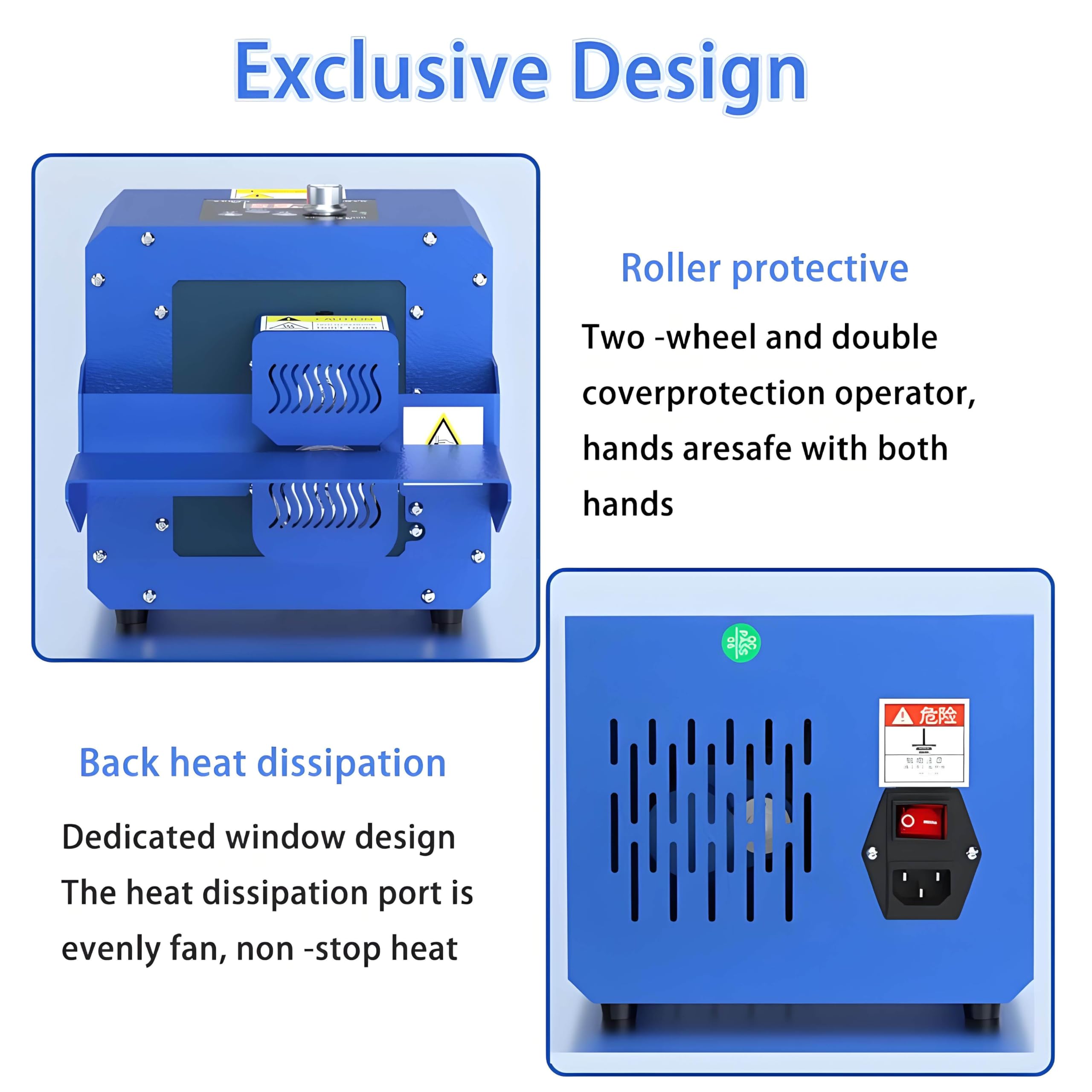 Máquina automática de Sellado térmico de Bolsas de plástico, selladora de Banda, envasadora automática de Alimentos de 5 m/min, para Bolsas de PVC, Bolsas de Aluminio y Bolsas de Papel Kraft.