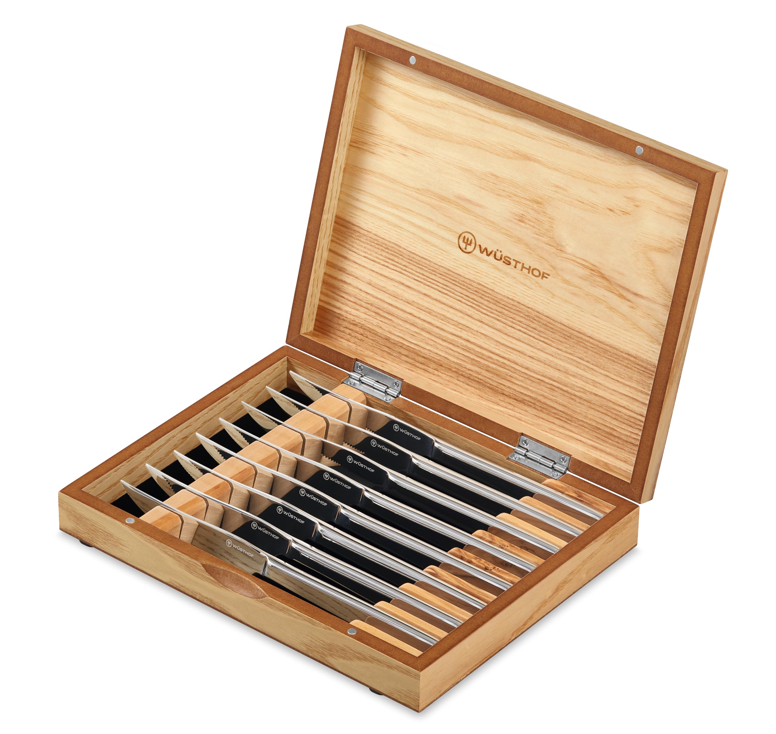 W&Uuml;STHOF 8-Piece Stainless Mignon Steak Knife Set