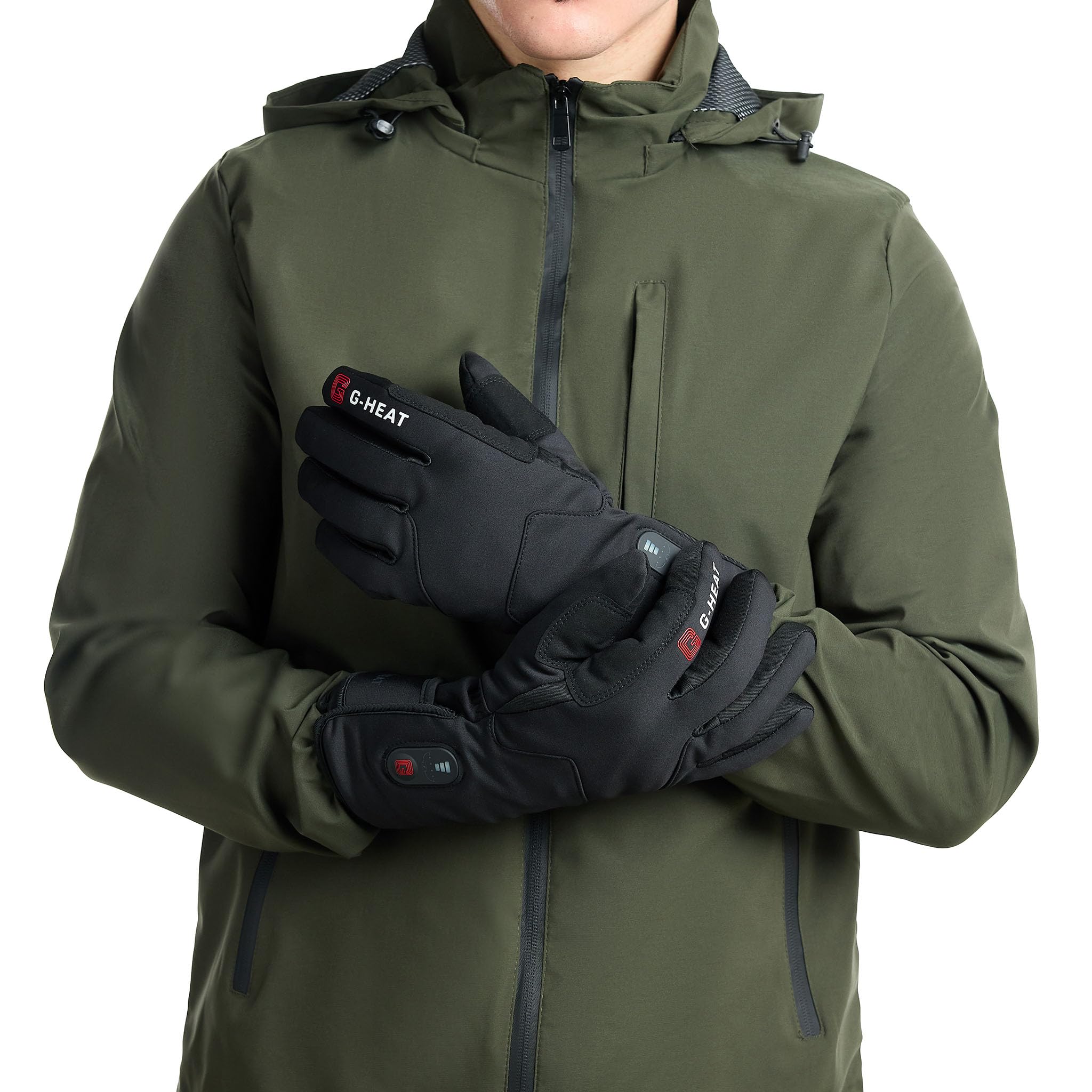G-HEAT – Gants Chauffants Vélo Active | Imperméables & Coupe-Vent | Mixte | Index Tactile | Jusqu’à 6h de Chaleur | Idéal Vélo, Quotidien et Sports Extérieurs