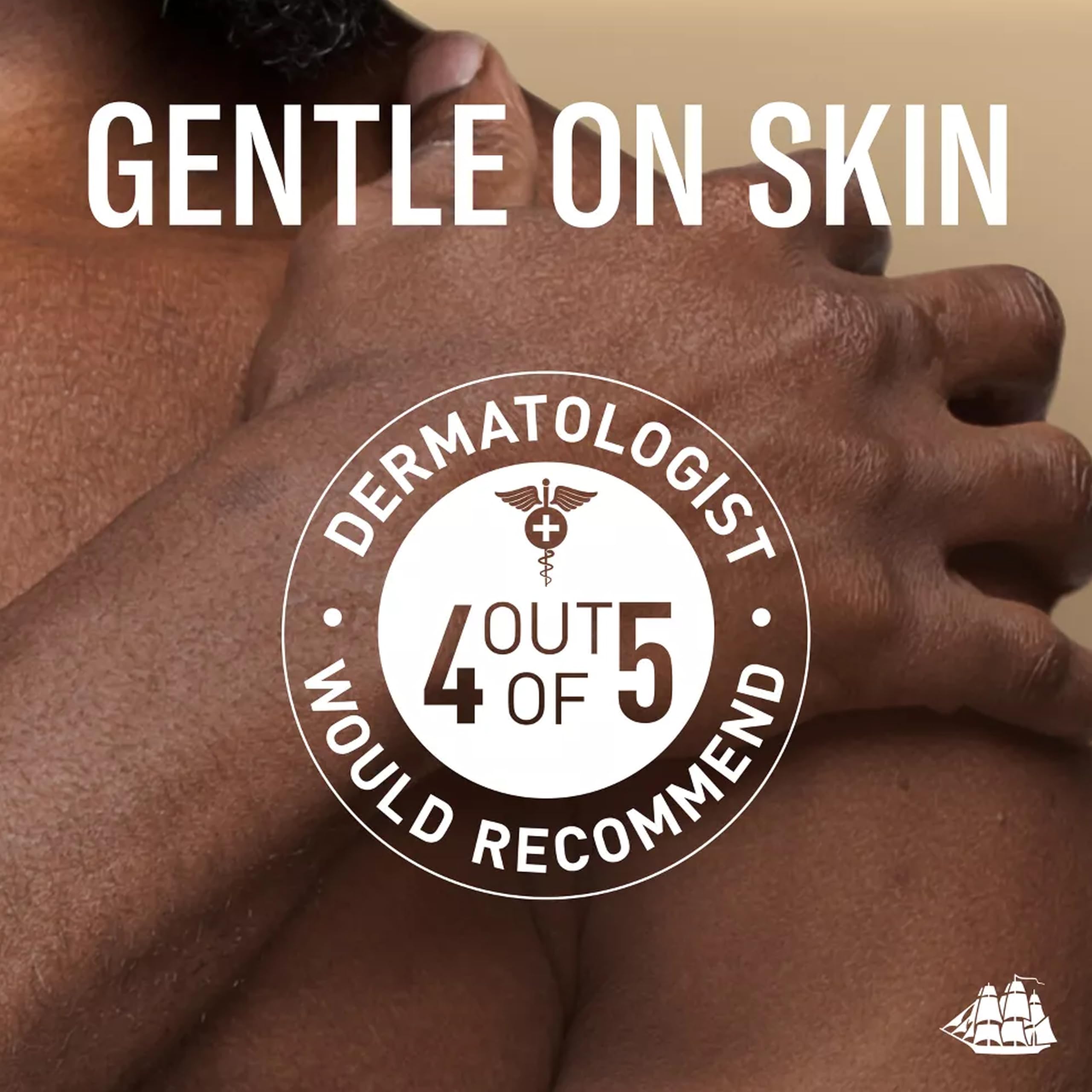 Desodorante Total Body para hombre, vainilla + karité, desodorante en barra sin aluminio para frescura 24/7, desodorante para todo el cuerpo probado por dermatólogos, 3 onzas
