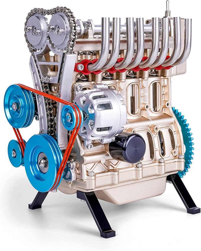 Verymodel InlineFour Cylinder Engine Car Engine Model, V4
