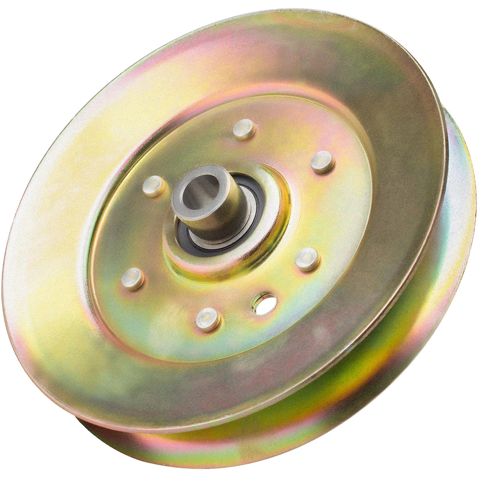 Upgraded OEM 07300527 07300429 Idler Pulley for A riens G ravely PM144Z PM252H PM260H Mower V-Idler Pulley SHV- .50" ID X 6.00" OD
