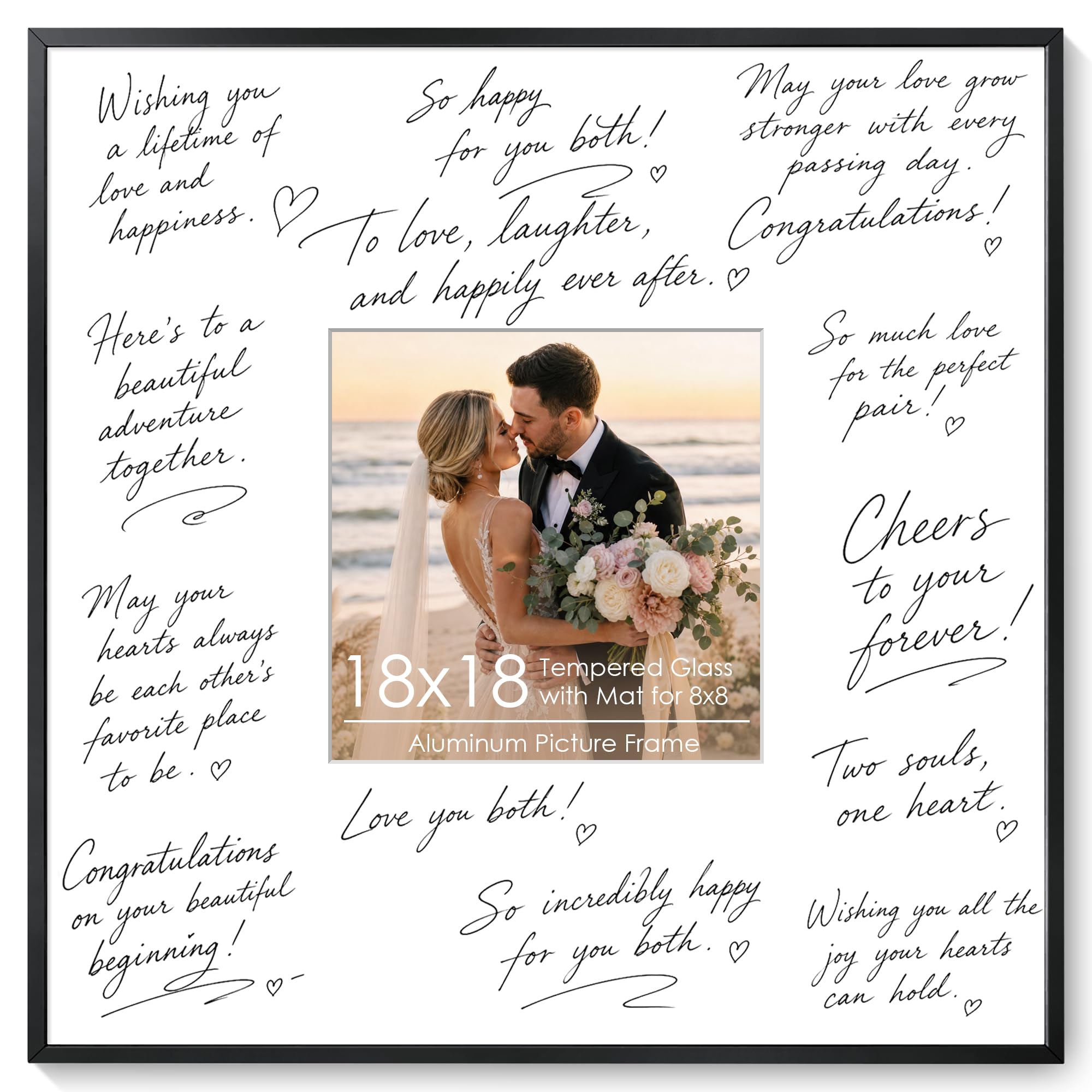 FLYJOE Signature Picture Frame 18x18