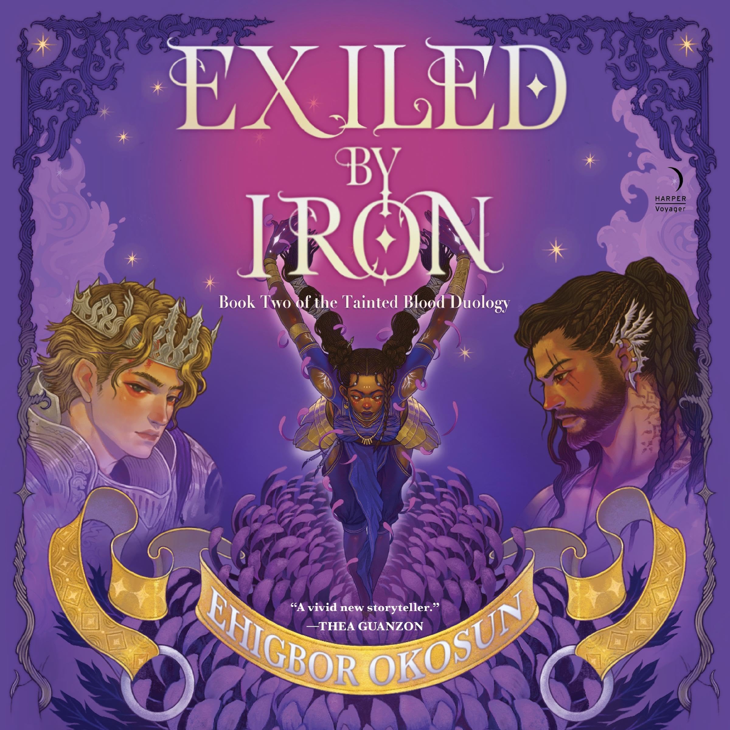 Cover art for Exiled by Iron