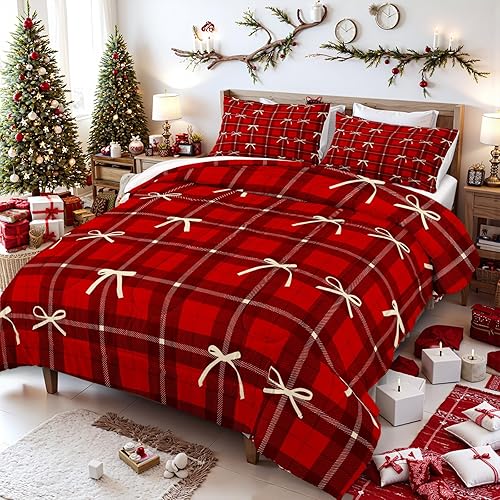 Vista 68 de MOVE OVER Juego de ropa de cama con temática de playa azul, tamaño Queen, 4 piezas, gaviota blanca y rocas marinas, patrón de paisaje marino azul