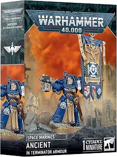 Games Workshop - Warhammer 40K - Space Marines - Ancient in Terminator Armour