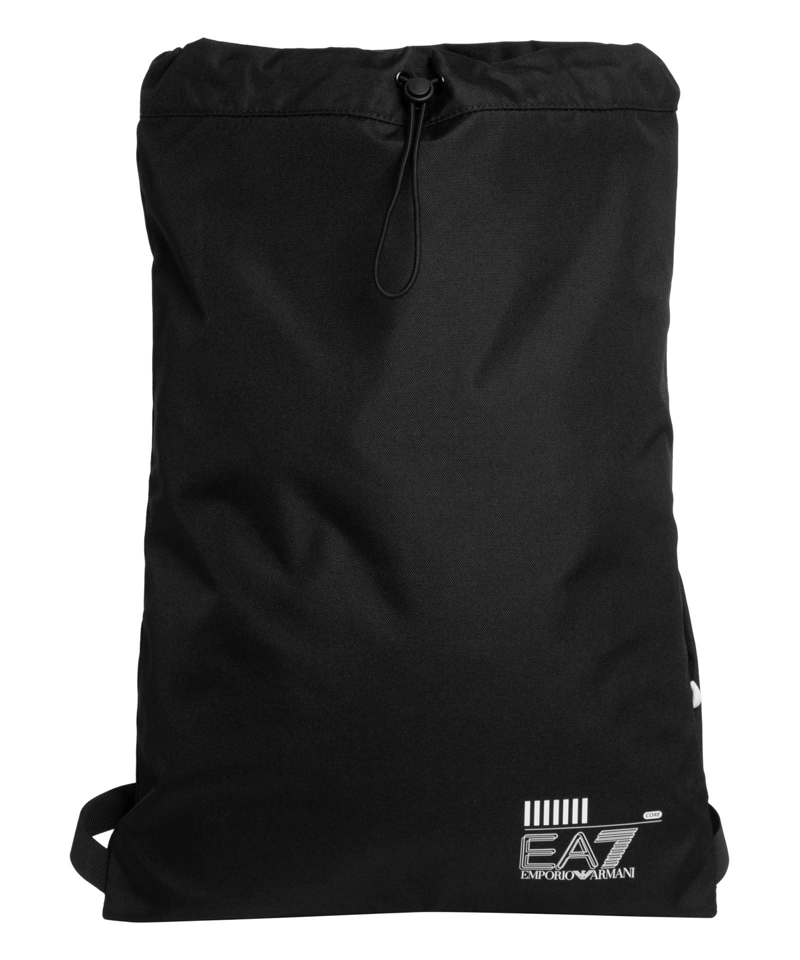 Emporio Armani EA7 men backpack black - white logo