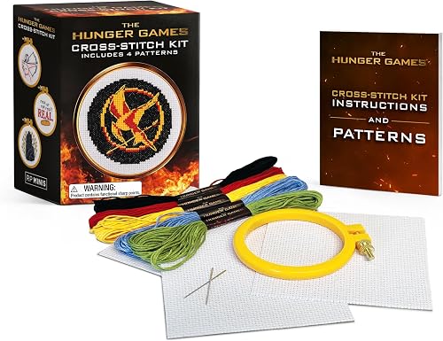 The Hunger Games Cross-Stitch Kit: Includes 4 Patterns