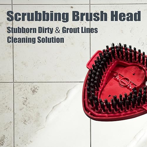 Miniatura 10 de Paquete de 2 cabezales de repuesto para mopa compatible con Ocedar Easy Wring Sping, 100% microfibra de repuesto para mopa giratoria, limpieza